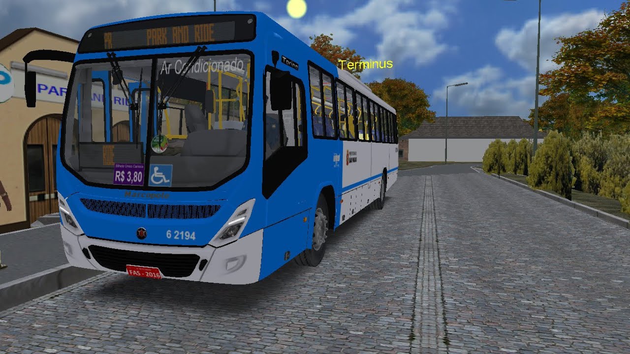 🔵 [PROTON BUS SIMULATOR] MAPA ESCOLAR - MARCOPOLO TORINO 2014 VW