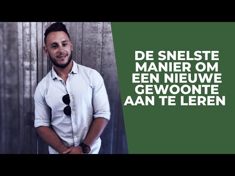 Video: Hoe Om 'n Gewoonte Te Ontwikkel