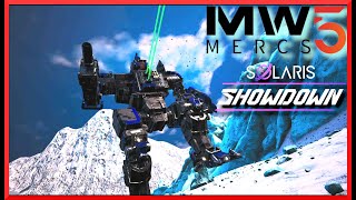 MechWarrior 5 Mercenaries. Solaris Showdown. Сложность растет. Лучший мех игры в деле.