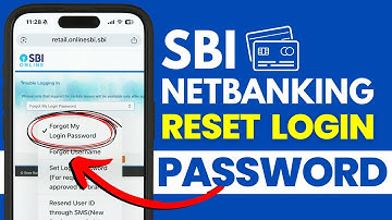 How to Reset SBI Net Banking Password Using ATM Card? Forgot SBI Net Banking Login Password Guide