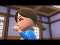 Wii Party U Dojo Domination gameplay ( Advanced Mode, Eng Sub ) Player Lucia