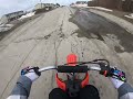 Raw 50cc wheelies aka foot drag
