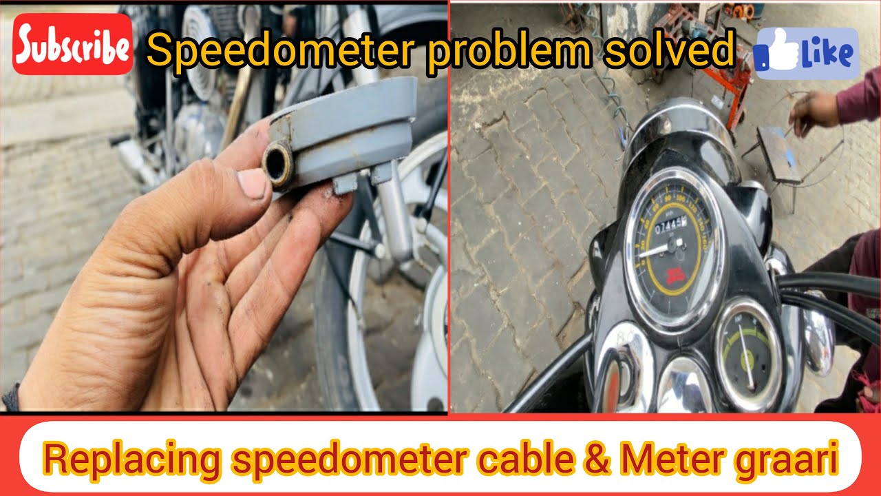 How to repair speedometer Royal Enfield meter problem solve how to