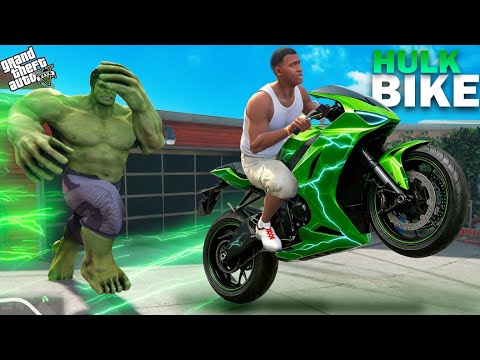 Franklin Stealing Hulk Ultimate Fastest Bike in GTA 5