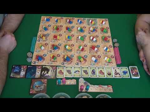 Видео: Five Tribes - играем в настольную игру.