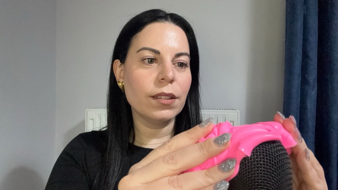 ASMR | Greek ASMR | slime sounds 