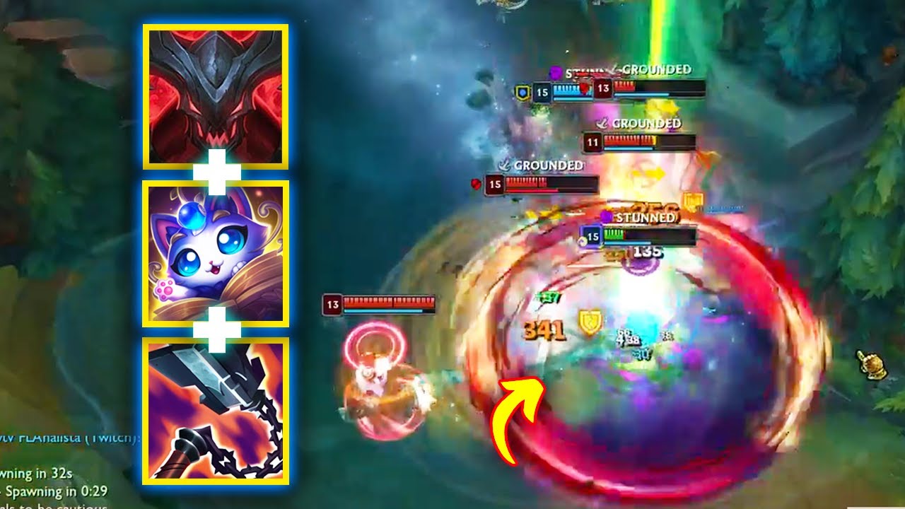 Red Kayn + Yuumi + Goredrinker..