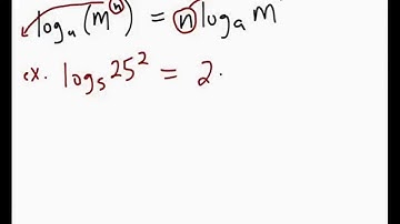 Math 30-2: 6.6 Laws of Logarithms