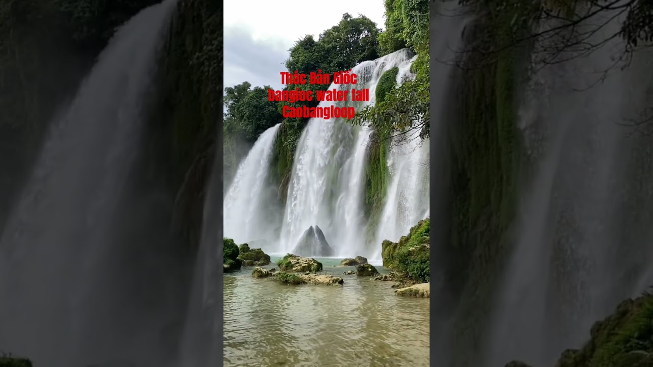 The most beaufiful waterfall in Caobang Loop. 
