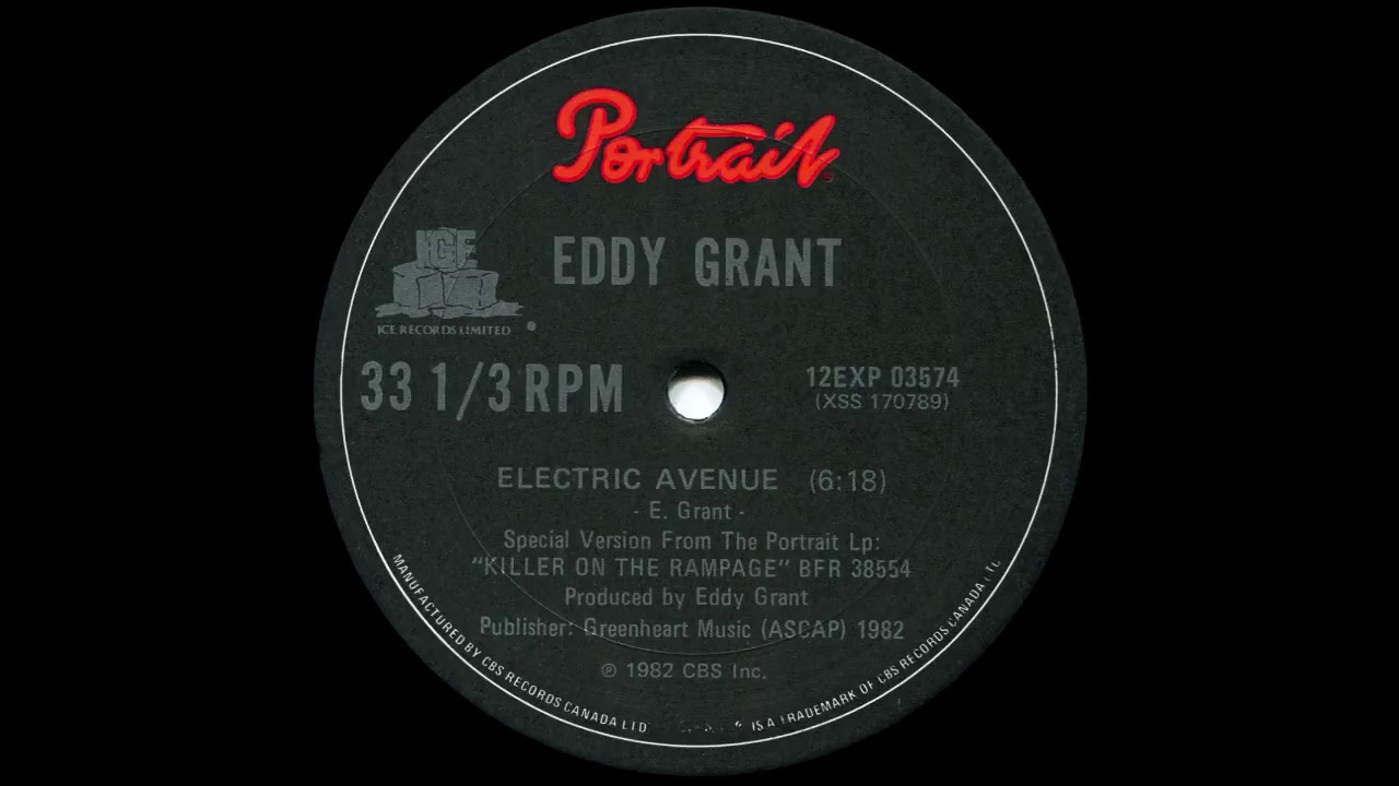 Eddy Grant Electric Avenue (Extended Version) 1982 YouTube