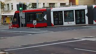 Sydney CBD tram test George street