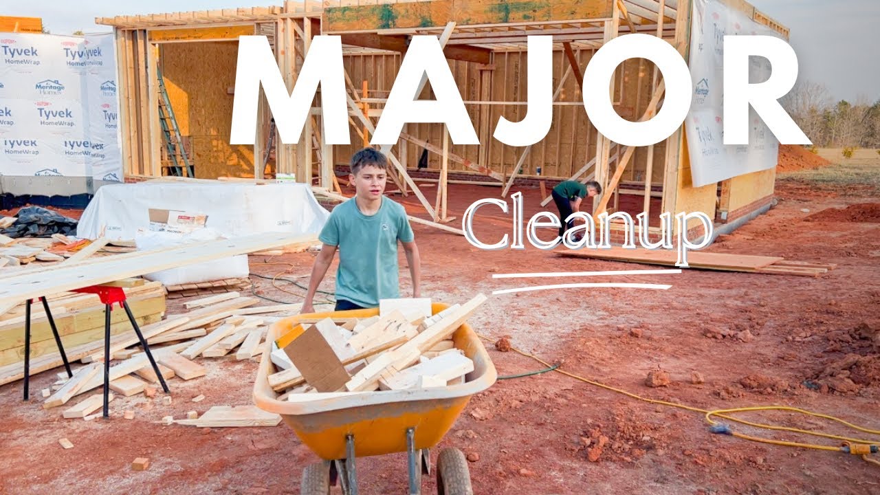 IT NEEDED TO BE DONE| FIRST MAJOR CLEANUP AT THE HOUSE SITE