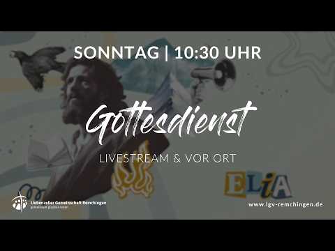 Gottesdienst 28.06.26 | LGV Remchingen |  Andreas Hertler | Elia - Glaube unter Druck