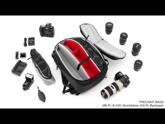 Manfrotto Pro Light Bags Bumblebee 220 PL Backpack MB PL B 220