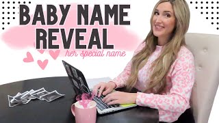 UNIQUE BABY GIRL NAME 💖| BABY NAME REVEAL 2023