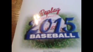 Detalles Replay Baseball detailed play through Actualización