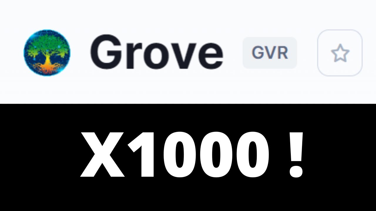 Grove GVR token nouvelle mèmes coin