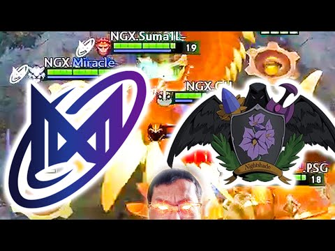 NIGMA vs NIGHTSHADE - KUROKY LEFT, MIRACLE RIGHT ▌BETBOOM DACHA BELGRADE 2024 DOTA 2