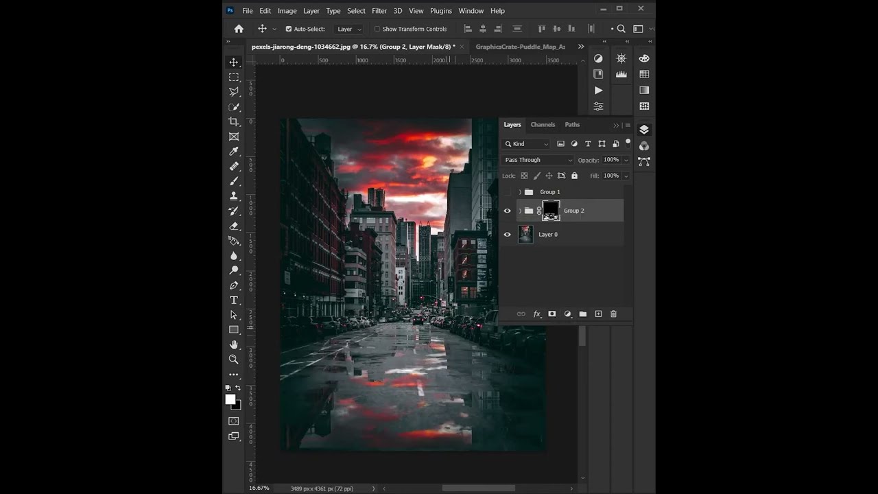 How to Create realistic puddles. 