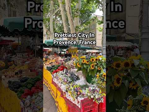 One of the prettiest cities in France πAix-en-Provence