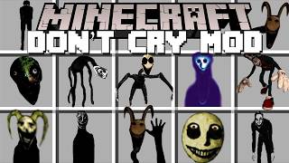 Minecraft DON'T CRY ADDON / SCARY DON'T CRY MOBS MOD! (Minecraft Mods)