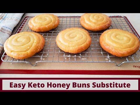 Easy And Delicious Keto Honey Buns Substitute (Nut Free and Gluten Free)