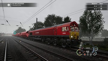 Train Sim World - Refuel & Unload with EM2000 Slow Speed Control - Class 66 - Great Western Express