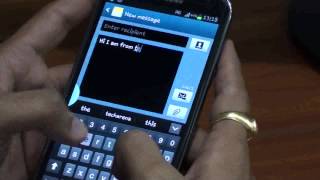 Enable Right or Left handed keyboard on Samsung Galaxy Note 2 screenshot 5