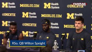 Celebrity Michigan Football: Wilton Speight on Involvement of Younger WR's Wealth