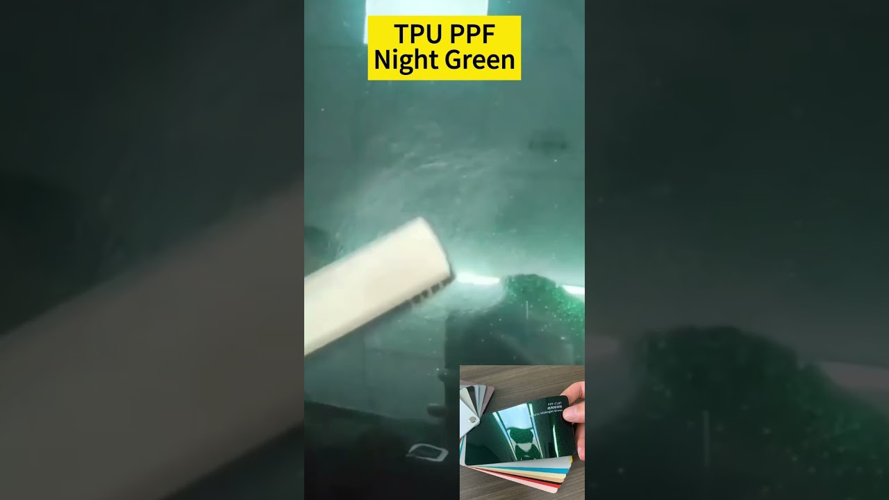 Nc Tek tpu color ppf,Demonstration of the self-healing feature. 