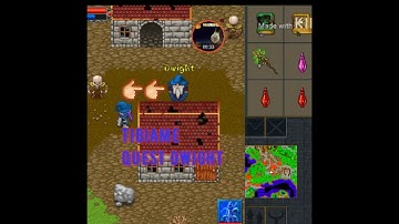 Tibiame - ashmor quest DWIGHT O HAUNTER ( Spirit Wand / Blade  )