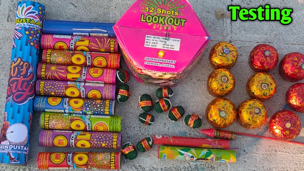 Unique and Different types of Crackers Testing || Testing Some New ...