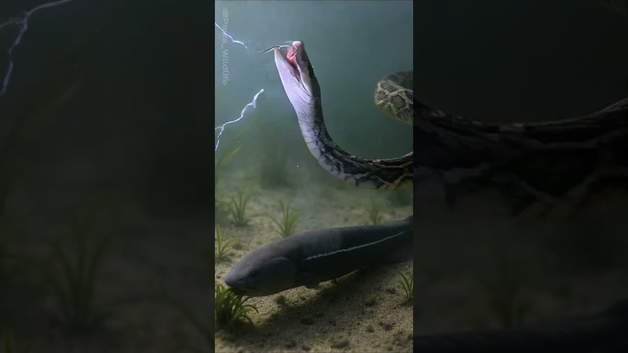 Python Bites Electric Eel… and Regrets It Instantly! 