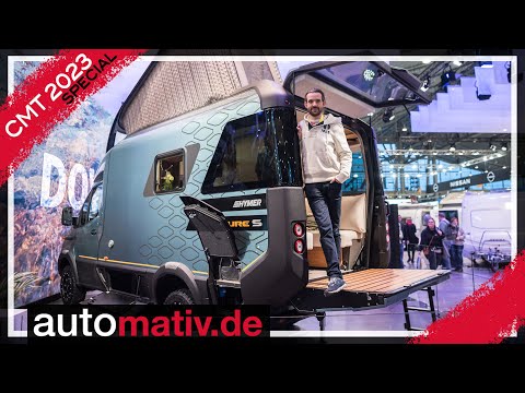Coolster Offroad-Camper? Hymer Venture S (2023) Expeditionsmobil auf der CMT 2023