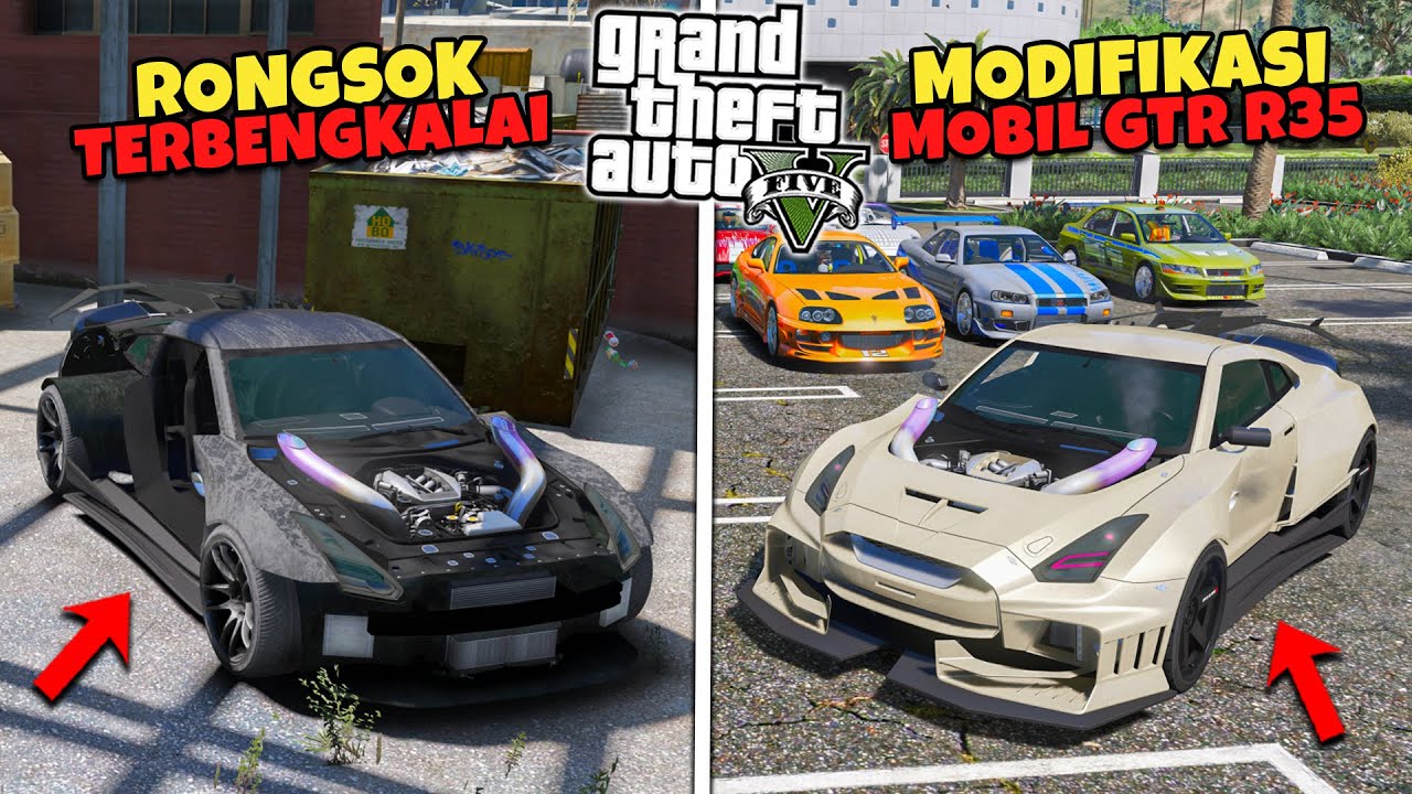 Aku Menemukan Mobil JDM R35 Langka Rongsok Spek Balap di Gudang Tua ...