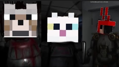 CASE animatronics all jumpscares,but with Minecraft animal sounds.