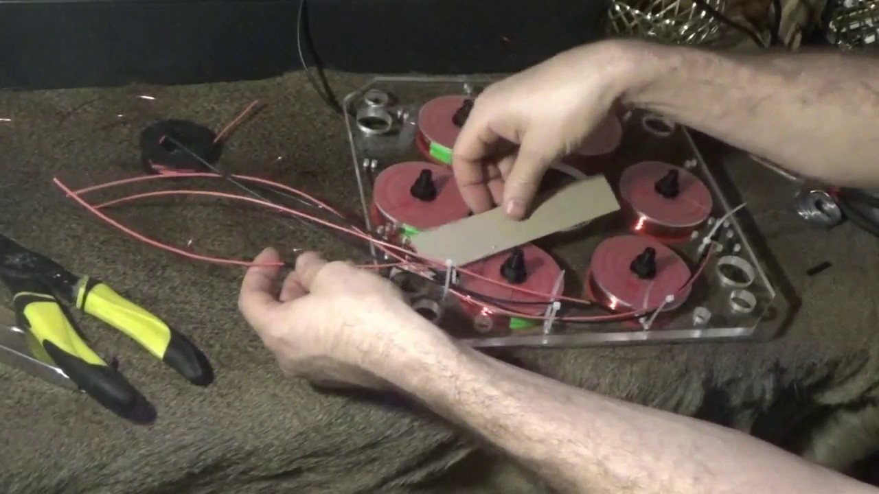 Soldering Wires On Charge Accelerator Stator Half YouTube