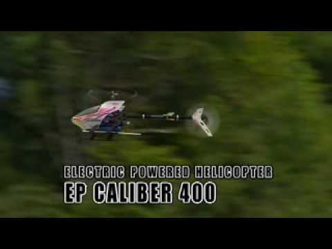 ホビーラジコン Kyosho ep caliber400 heli 2005tokyo ep caliber400 - YouTube
