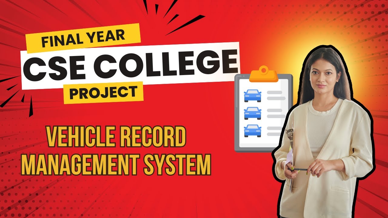 📌 Vehicle Record Management System – Final Year Project | PHP, MySQL, HTML, CSS | Live Demo Included
