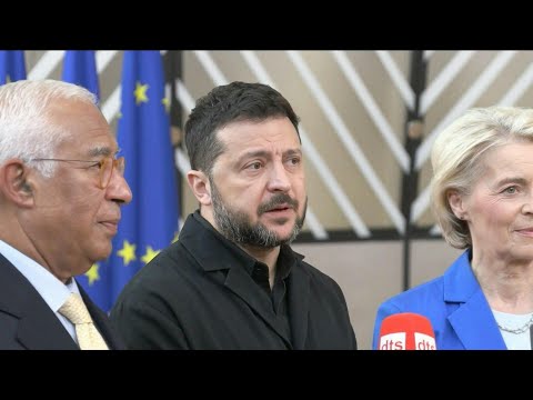 EXTRAIT I Ukraine : A Bruxelles, Zelensky cherche le soutien renforcé des Européens