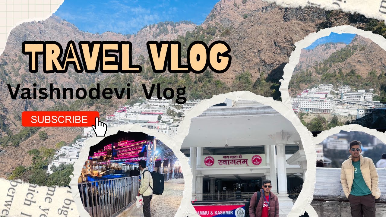 First trip 2026 Vaishno Devi Yatra 🙏🌄🛕Full Travel Vlog Trek Darshan RealExperience