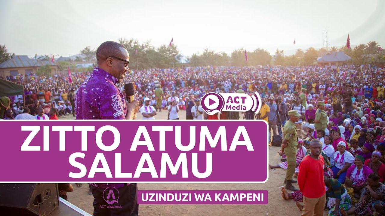 Zitto: Kigoma Inahitaji Kiongozi Makini, CCM Wamewadharau 