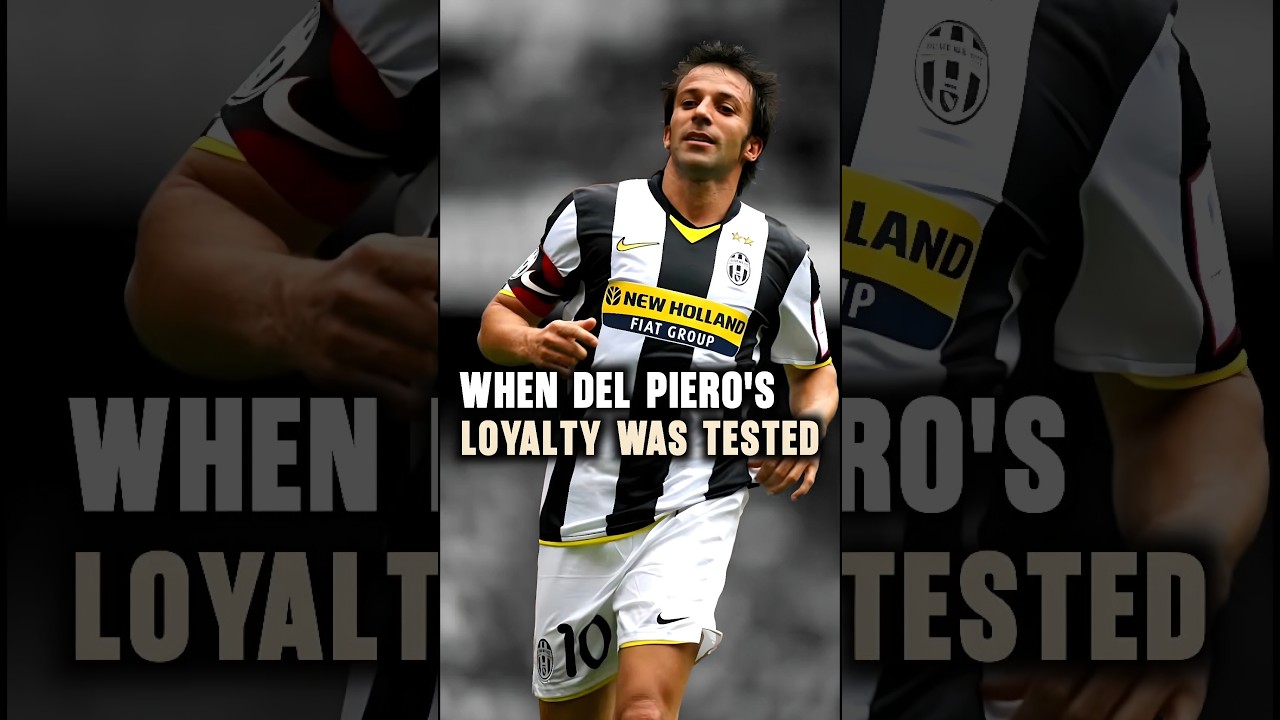 The reason Del Piero only plays for one club