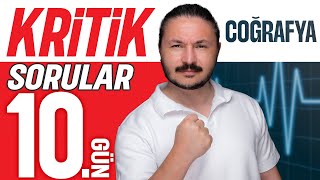 Tyt Coğrafya Kritik Konular Kampı 2026-2027 Gün 10 Yerleşme - Ekonomi - Göç Soru Çözüm