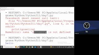 Python Full Stack course Day 7