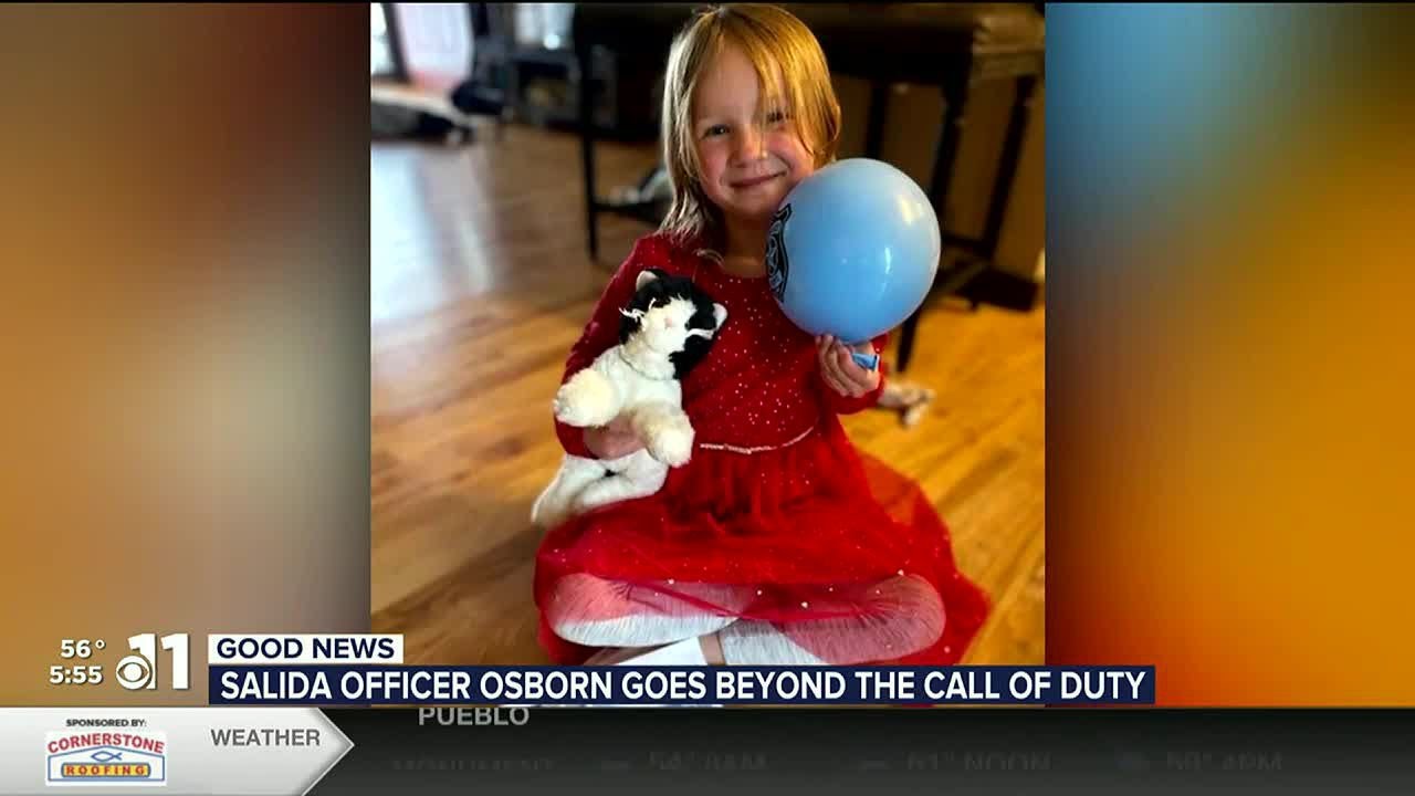 WATCH: Colorado police department reunites little girl with stuffed animal
