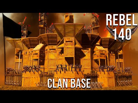REBEL - 6-Wall Offline Clan Base with Open Core & 5 Bunkers