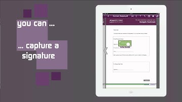 SIGNificant Signature Capture 4 iPad - Tutorial 1