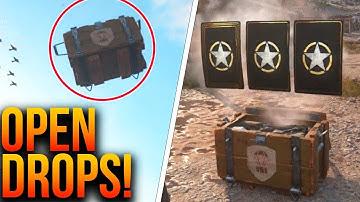 How To Open Supply Drops In COD WWII! (COD WW2 Supply Drop Opening!)