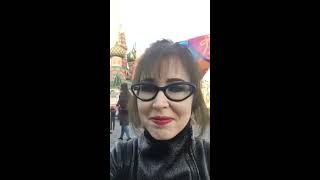 Алеся Глазастая отмечает день рождения на Красной площади (14.04.2018)